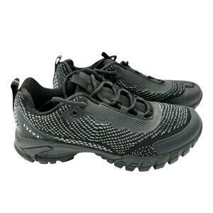 Ulogu Hiking Sneakers Womens 8.5 Black With Non-Slip Outsole Cushioned Sturdy